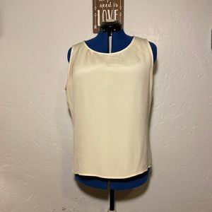 Nora Noh 100% silk sleeveless blouse, size 1X